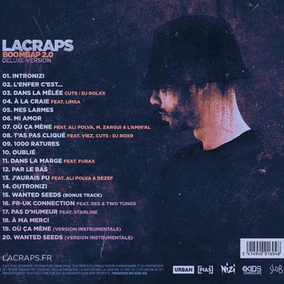 LACRAPS  "BOOMBAP 2.0" DELUXE VERSION