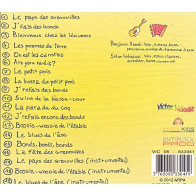 SOLEN IMBEAUD & BENJAMIN RAMON  "LE PAYS DES GRENOUILLES"