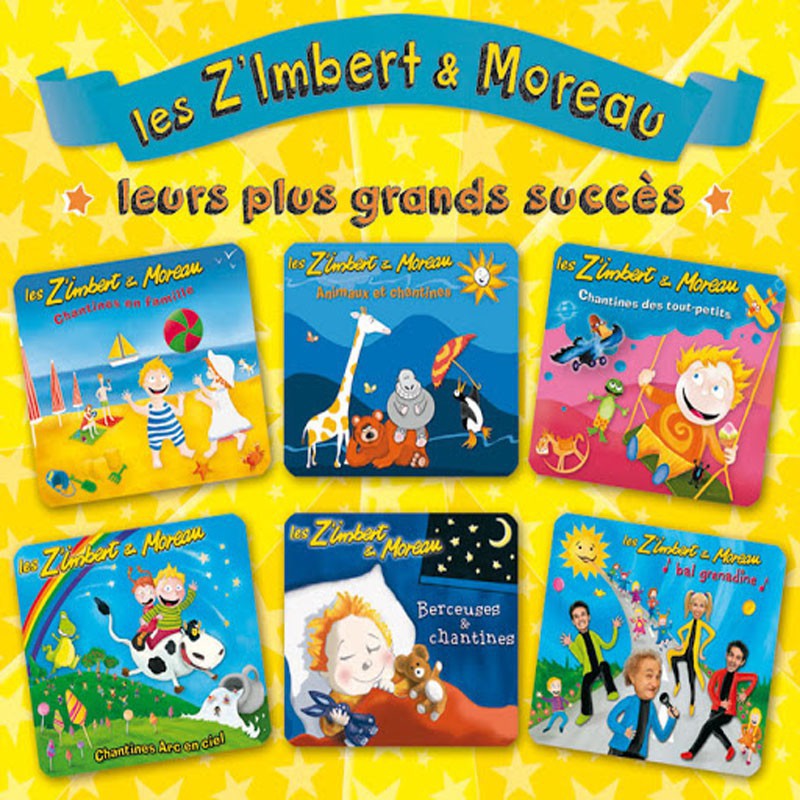 LES Z'IMBERT & MOREAU   "LEURS PLUS GRANDS SUCCÈS"