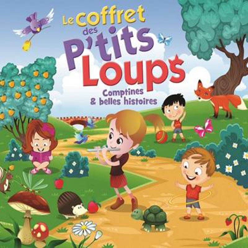 LE COFFRET DES P'TITS LOUPS  COFFRET 4CD+DVD