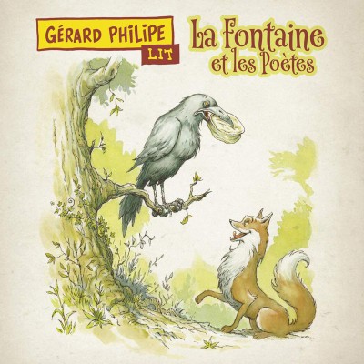 GÉRARD PHILIPE  "LIT LA FONTAINE ET LES POETES"