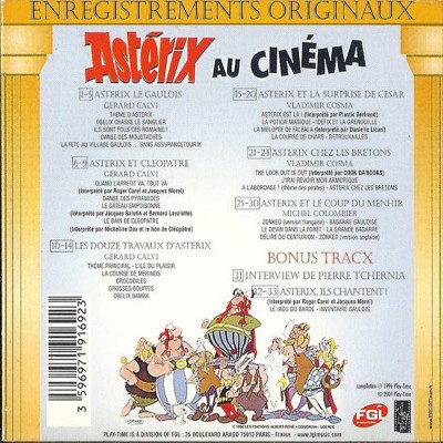 ASTÉRIX AU CINÉMA