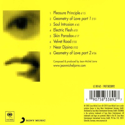 JEAN-MICHEL JARRE  "GEOMETRY OF LOVE"