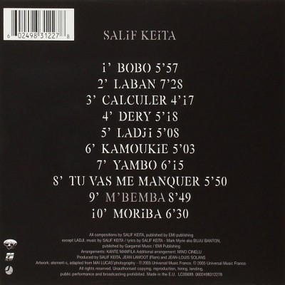 SALIF KEITA  "M'BEMBA"