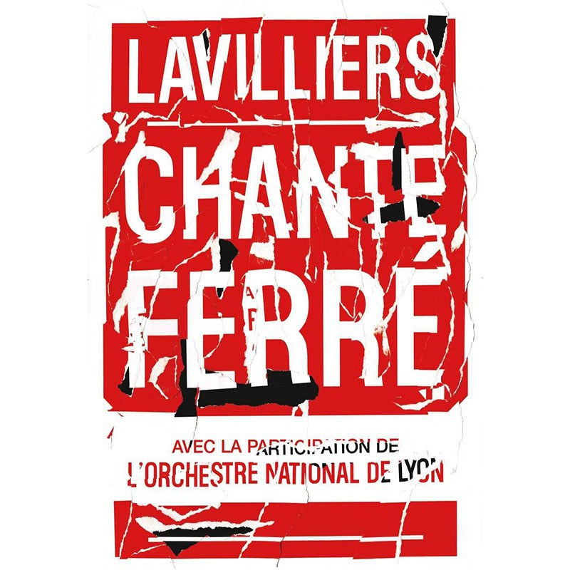 BERNARD LAVILLIERS  "LAVILLIERS CHANTE FERRE" DVD