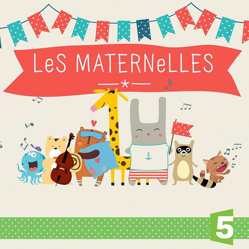 LES MATERNELLES (COFFRET 5 CD)