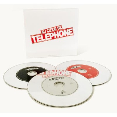 TÉLÉPHONE  "AU CŒUR DE TÉLÉPHONE" EDITION COLLECTOR 3CD