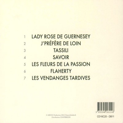 FRANCOIS BUDET  "7 NOUVELLES CHANSONS"