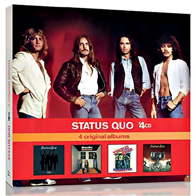 STATUS QUO  "4 ALBUMS ORIGINAUX"