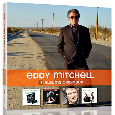 EDDY MITCHELL  "4 ALBUMS ORIGINAUX"