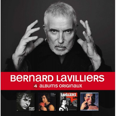 BERNARD LAVILLIERS  "4 ALBUMS ORIGINAUX"