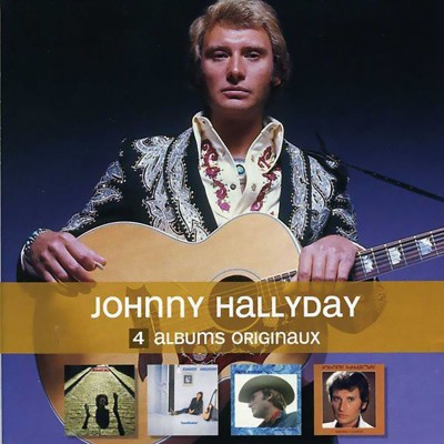 JOHNNY HALLYDAY  "4 ALBUMS ORIGINAUX"