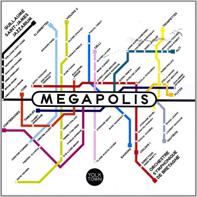 JAZZARIUM ORCHESTRE SYMPHONIQUE DE BRETAGNE  "MEGAPOLIS"