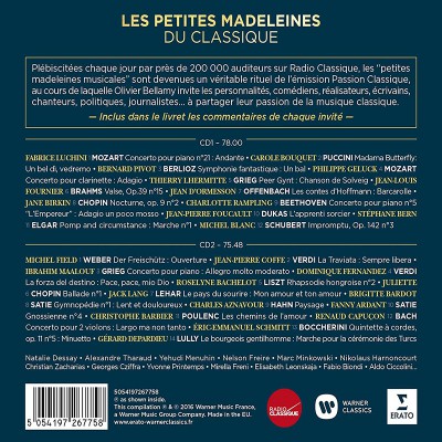 RADIO CLASSIQUE "LES PETITES MADELEINES DU CLASSIQUE"