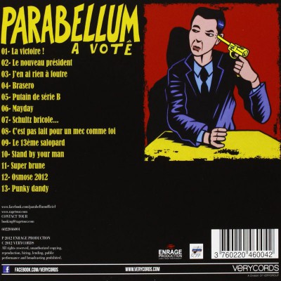 PARABELLUM  "A VOTÉ"
