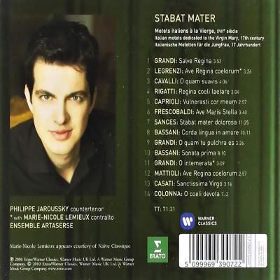 PHILIPPE JAROUSSKY  "STABAT MATER"