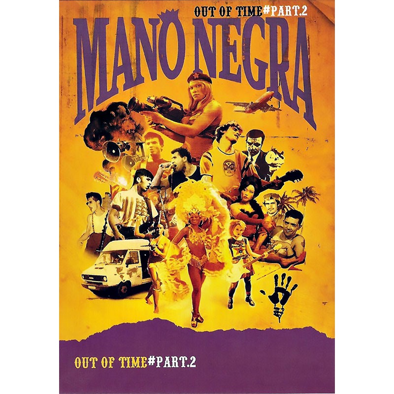 MANO NEGRA  "OUT OF TIME - PART 2"  DVD
