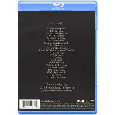 CARLA BRUNI  "A L'OLYMPIA"  BLU-RAY