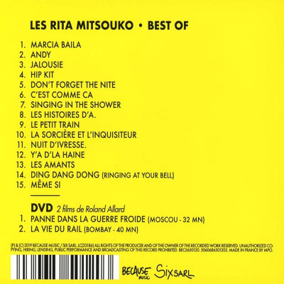 LES RITA MITSOUKO "BEST OF" INCLUS DVD