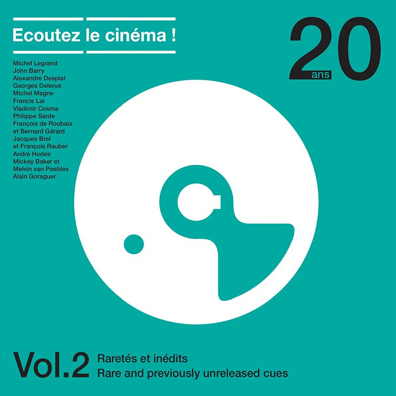 ECOUTEZ LE CINÉMA ! 20 ANS VOLUME 2 (RARETÉS ET INÉDITS) VINYLE