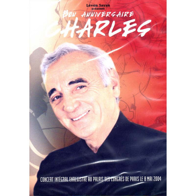 CHARLES AZNAVOUR "PALAIS DES CONGRÈS DE PARIS 2004" DVD